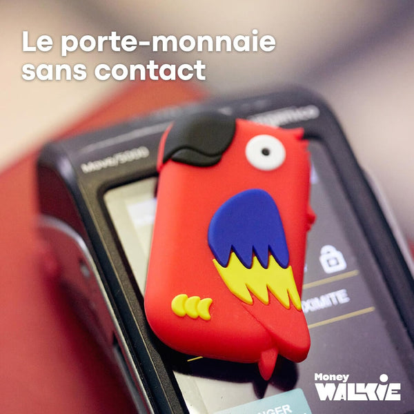 Money Walkie PERROQUET ROUGE