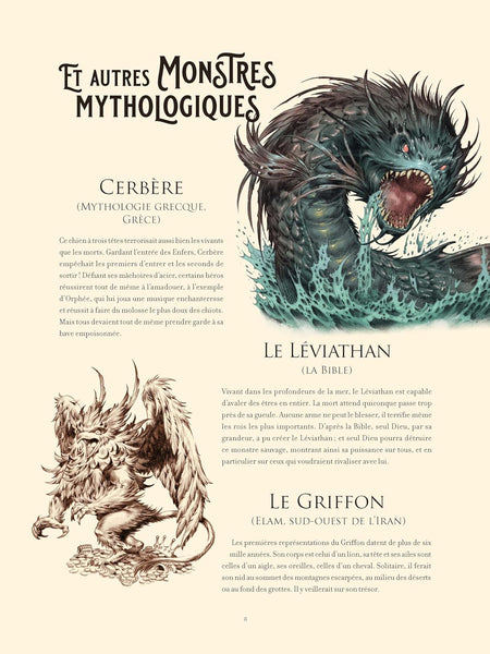 L'encyclopédie du Merveilleux : Les Monstres - Stan Manoukian