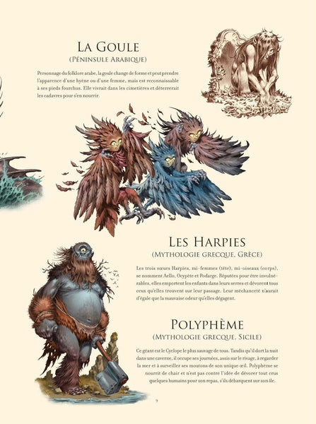 L'encyclopédie du Merveilleux : Les Monstres - Stan Manoukian
