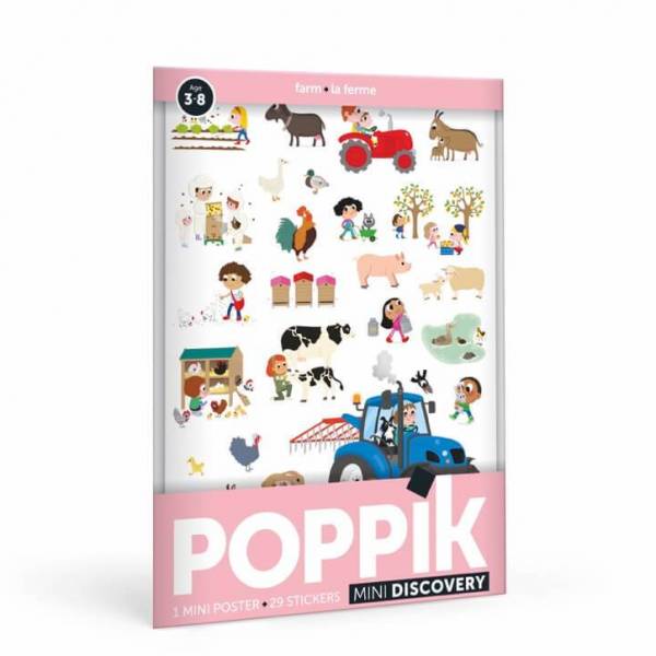 Poppik Mini discovery poster La Ferme