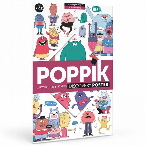 Poppik Posters XXL Les émotions
