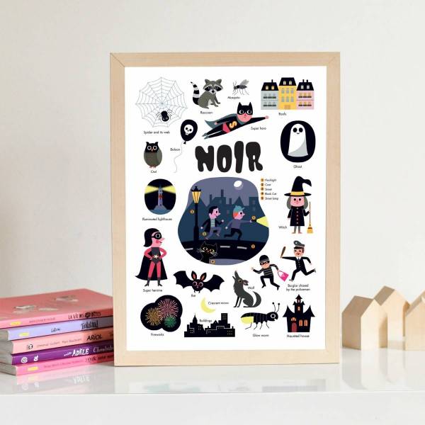 Poppik Mini discovery poster Bouh !