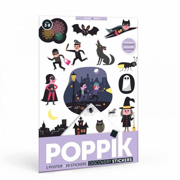 Poppik Mini discovery poster Bouh !