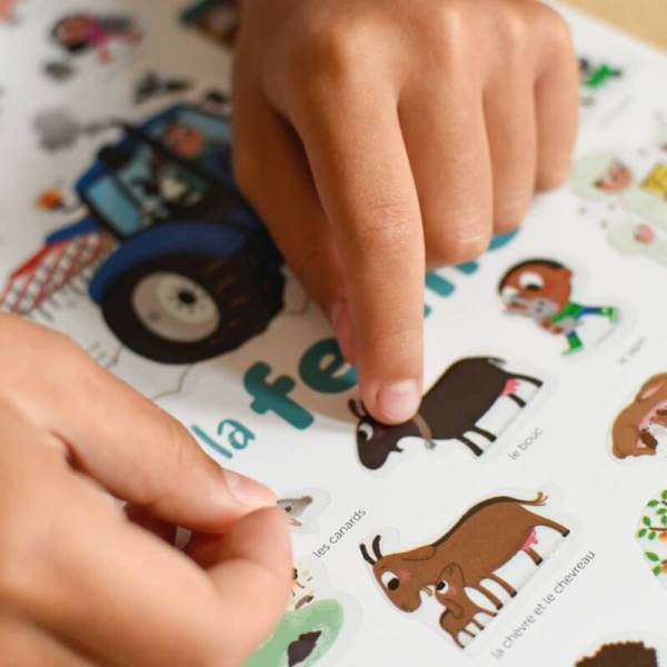 Poppik Mini discovery poster La Ferme