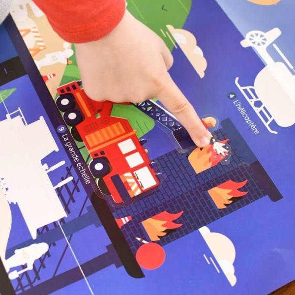 Poppik Discovery poster stickers Vroom