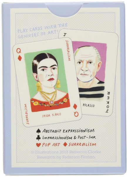 Art Genius Playing Cards