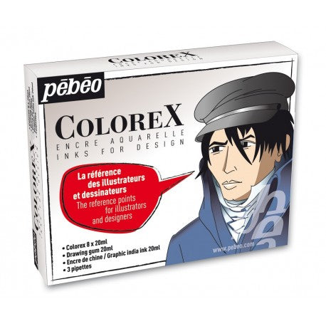 Kit Colorex BD 10x20ml - Pébéo