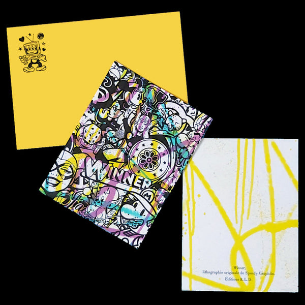SPEEDY GRAPHITO - Carte Winner
