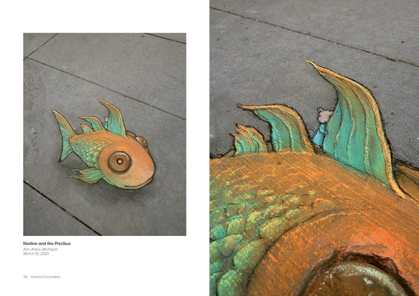 Chance Encounters: Temporary Street Art by David Zinn
