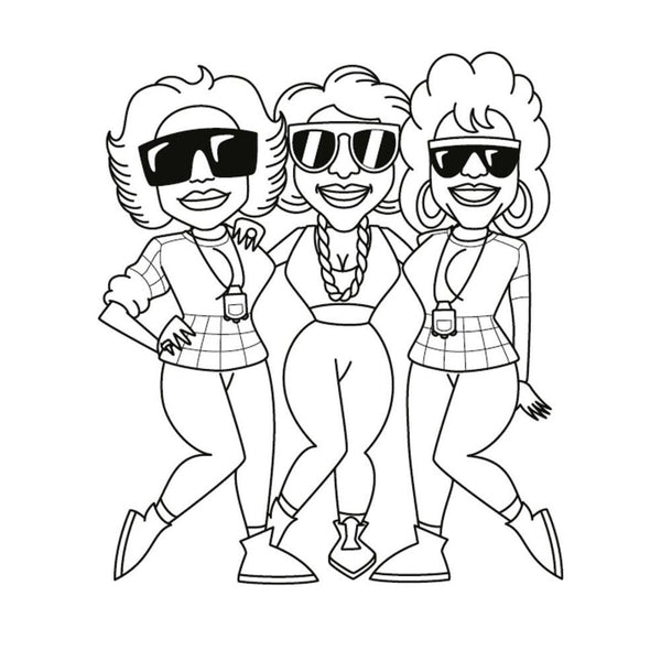 Hip Hop Coloring Book - West Coast edition