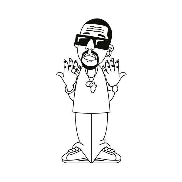 Hip Hop Coloring Book - West Coast edition