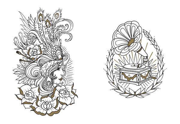 The Tattoo Colouring Book