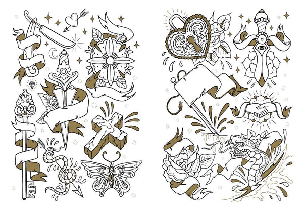 The Tattoo Colouring Book