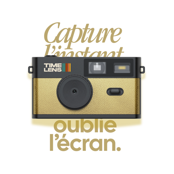 Appareil photo TimeLens® POP EDITION 80's Gold