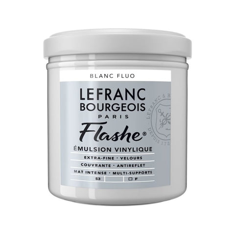 Peinture vinylique Flashe Blanc Fluo - 125ml