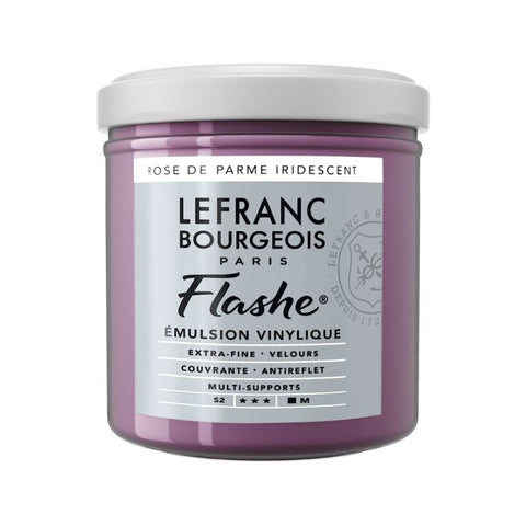 Peinture vinylique Flashe Rose de Parme iridescent - 125ml