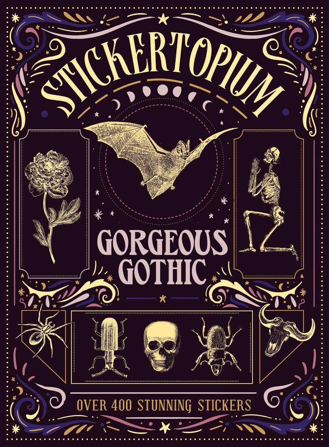 Gorgeous Gothic: With over 400 Vintage Art Stickers