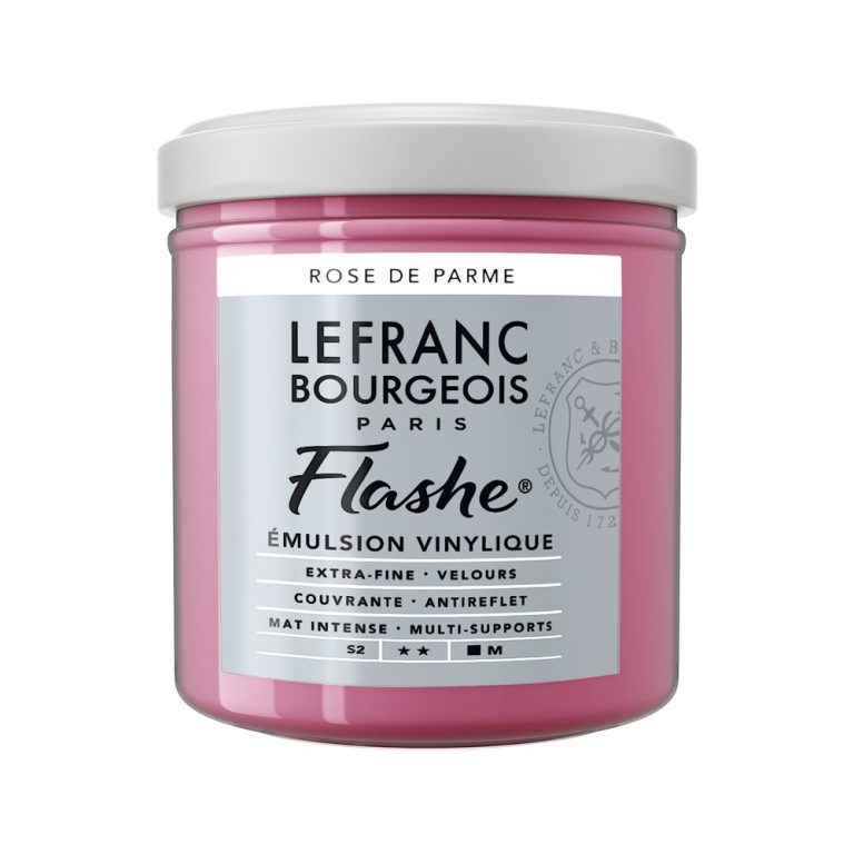 Peinture vinylique Flashe Rose de Parme - 125ml