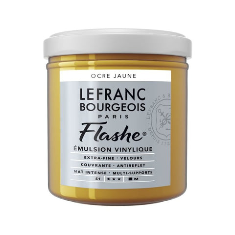 Peinture vinylique Flashe Ocre Jaune - 125ml