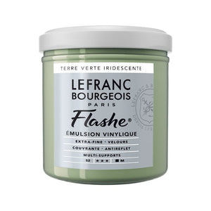 Peinture vinylique Flashe Terre verte iridescente - 125ml