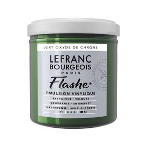 Peinture vinylique Flashe Vert Oxyde de Chrome  - 125ml