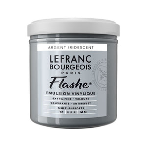 Peinture vinylique Flashe Argent Iridescent - 120ml