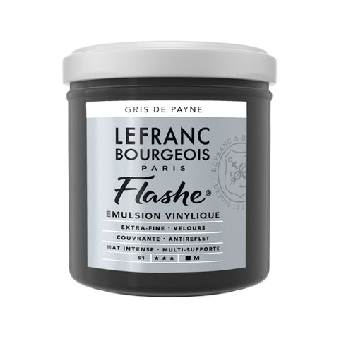 Peinture vinylique Flashe Gris de Payne - 120ml