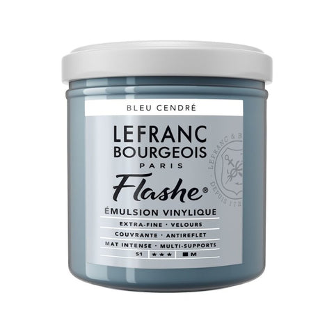 Peinture vinylique Flashe Bleu Cendré - 125ml