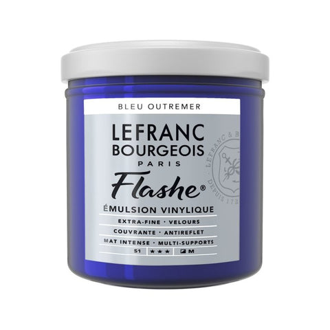 Peinture vinylique Flashe Bleu Outremer - 125ml