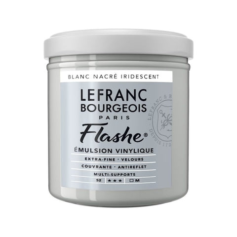 Peinture vinylique Flashe Blanc Nacré Iridescent - 125ml