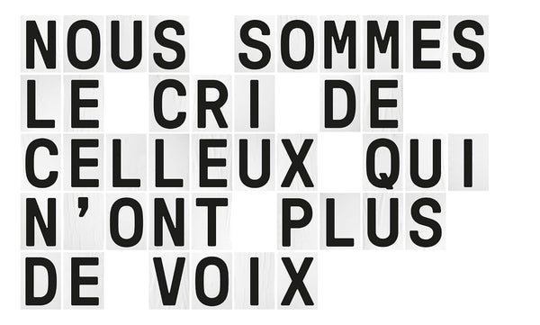 Sous les collages la rage