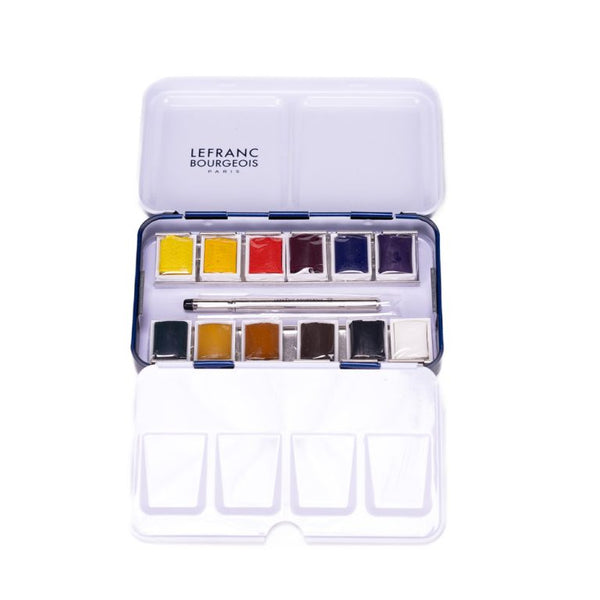 Aquarelle Fine 12 Demi Godets