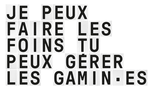 Sous les collages la rage
