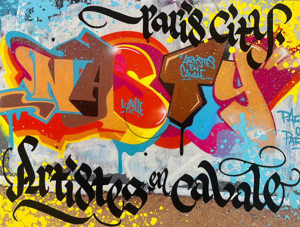 Nasty - Artiste en cavale 30x40cm
