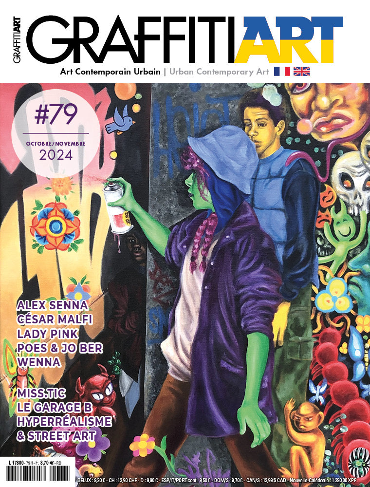 GRAFFITI ART MAGAZINE #79 Octobre- Novembre 24