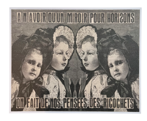 Madame - A n'avoir qu'un miroir pour horizons on fait de nos pensées des ricochets