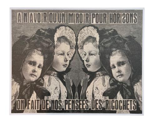 Madame - A n'avoir qu'un miroir pour horizons on fait de nos pensées des ricochets