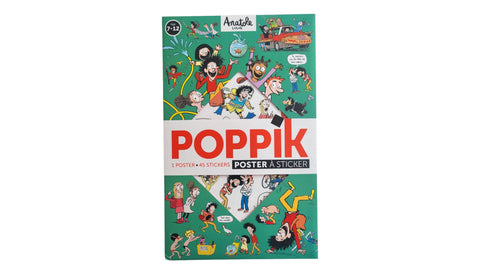 Poster à sticker + 45 stickers ANATOLE LATUILE (7-12 ans)