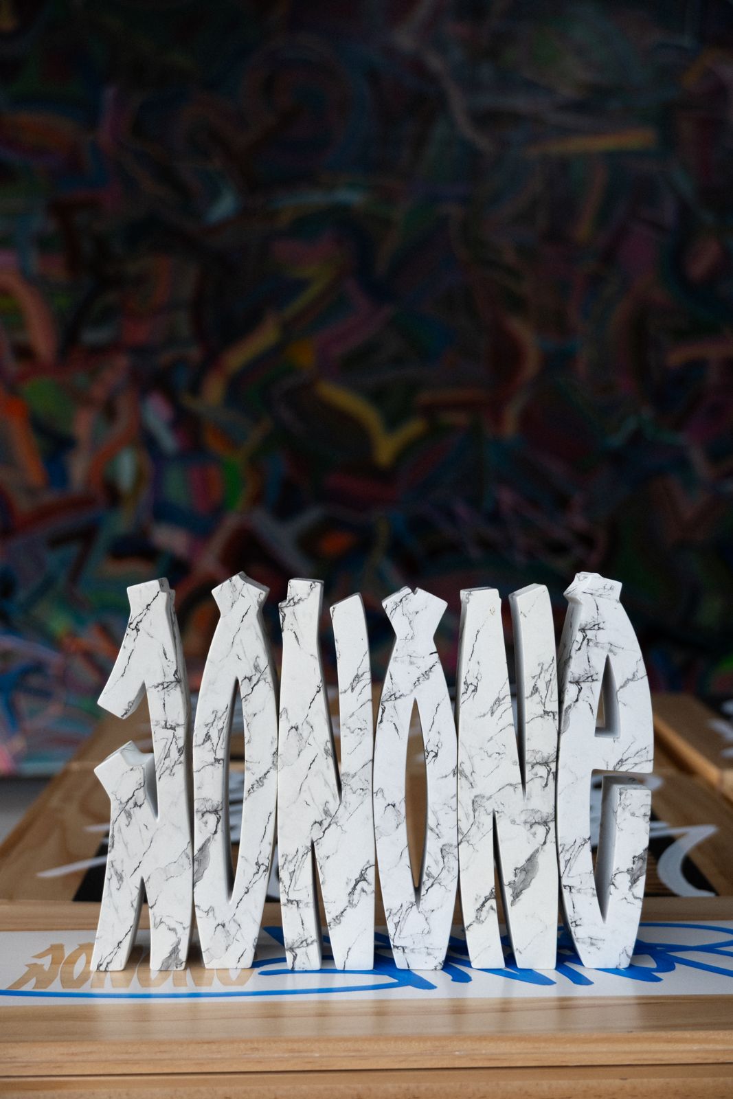 JonOne - Sculpture white edition