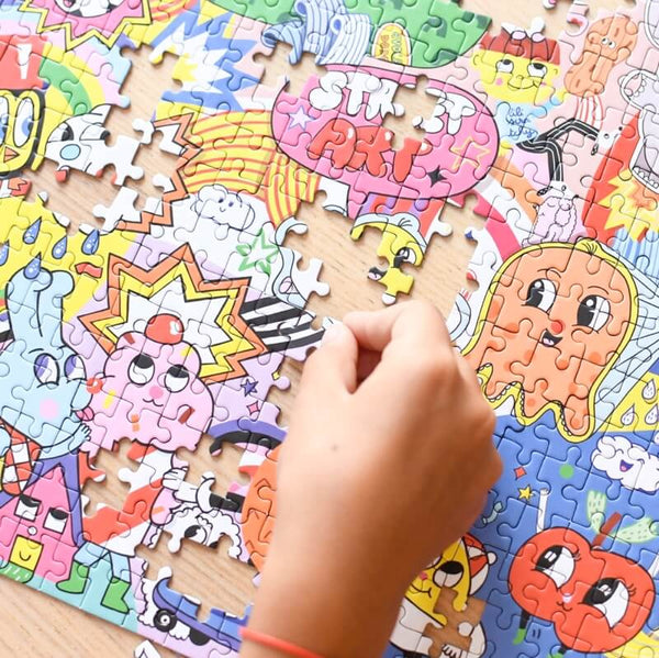 Graffitis - Puzzle éducatif 500 pièces - Poppik