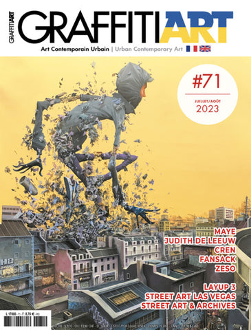 Graffiti Art Magazine #71 Juillet-Aout 2023