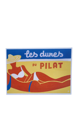 Carte postale "les Dunes du Pilat" Toqué Frères