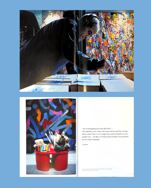 JonOne Livre Carte Blanche