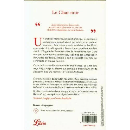 Le chat noir et autres nouvelles - Edgar Poe