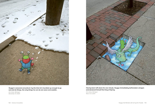 Chance Encounters: Temporary Street Art by David Zinn