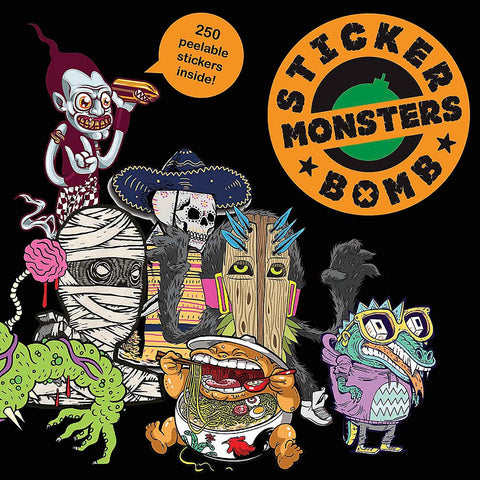 Stickers bomb Monsters Studio