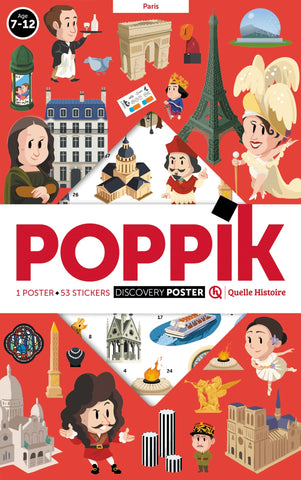 Poppik - Landmarks of Paris Poster 