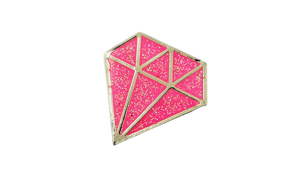 Le Diamantaire - Pink Glitter Pins