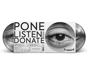 Double album VINYL Listen &amp; Donate - PONE