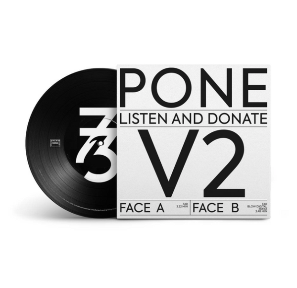 Double album VINYL Listen & Donate - PONE
